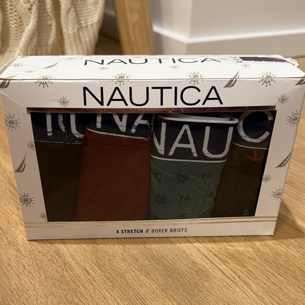 Nautica Boxer Briefs Set Brand New Unopened Never Worn Size  Xl 4042